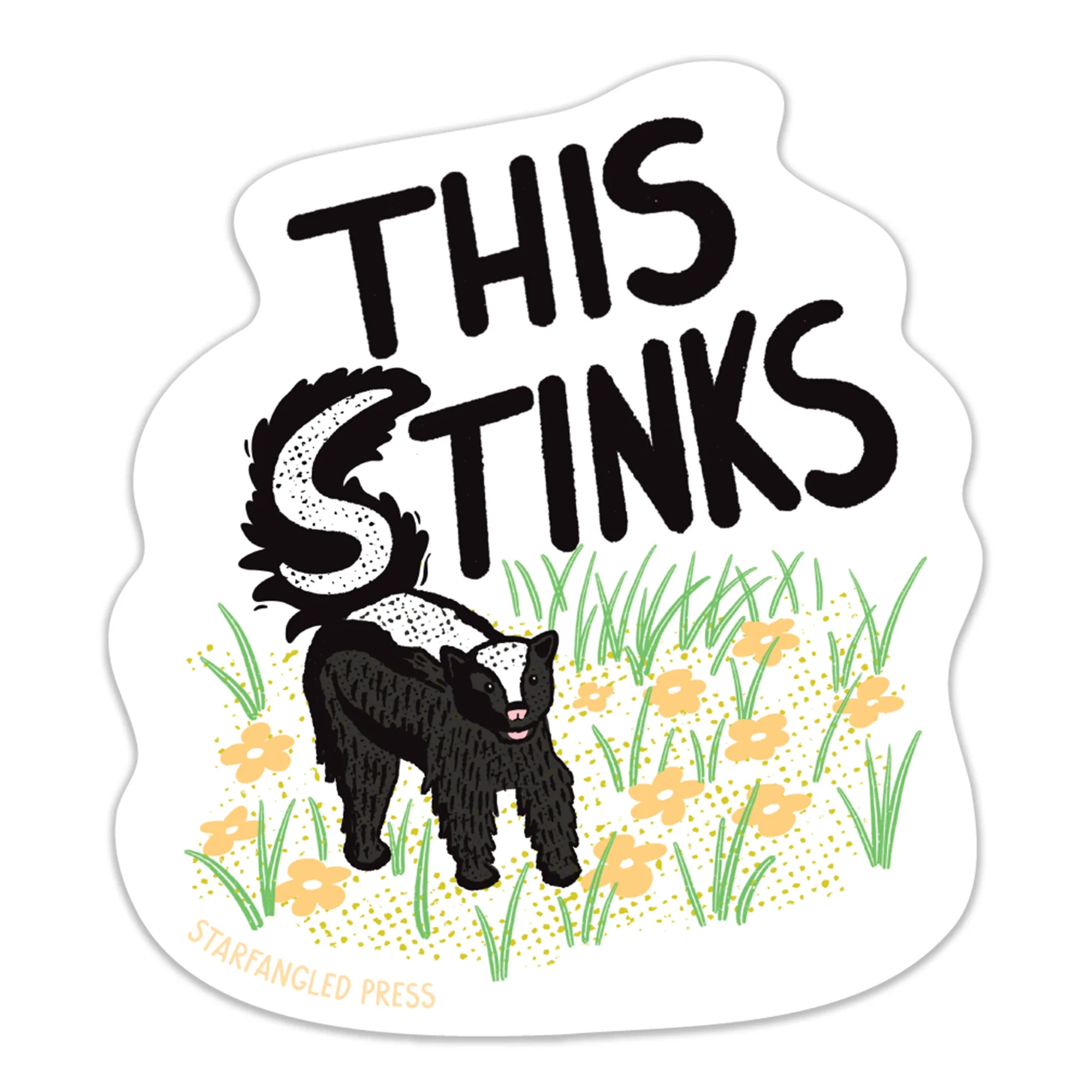 Autocolante de Doninha This Stinks