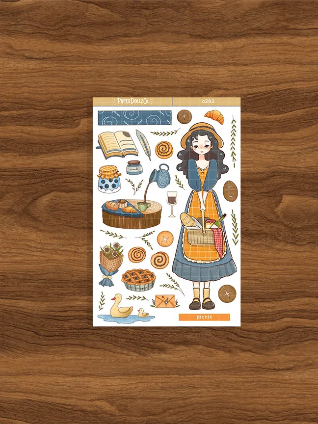 Picnic | Cottage Core | Collections Stickers | C282
