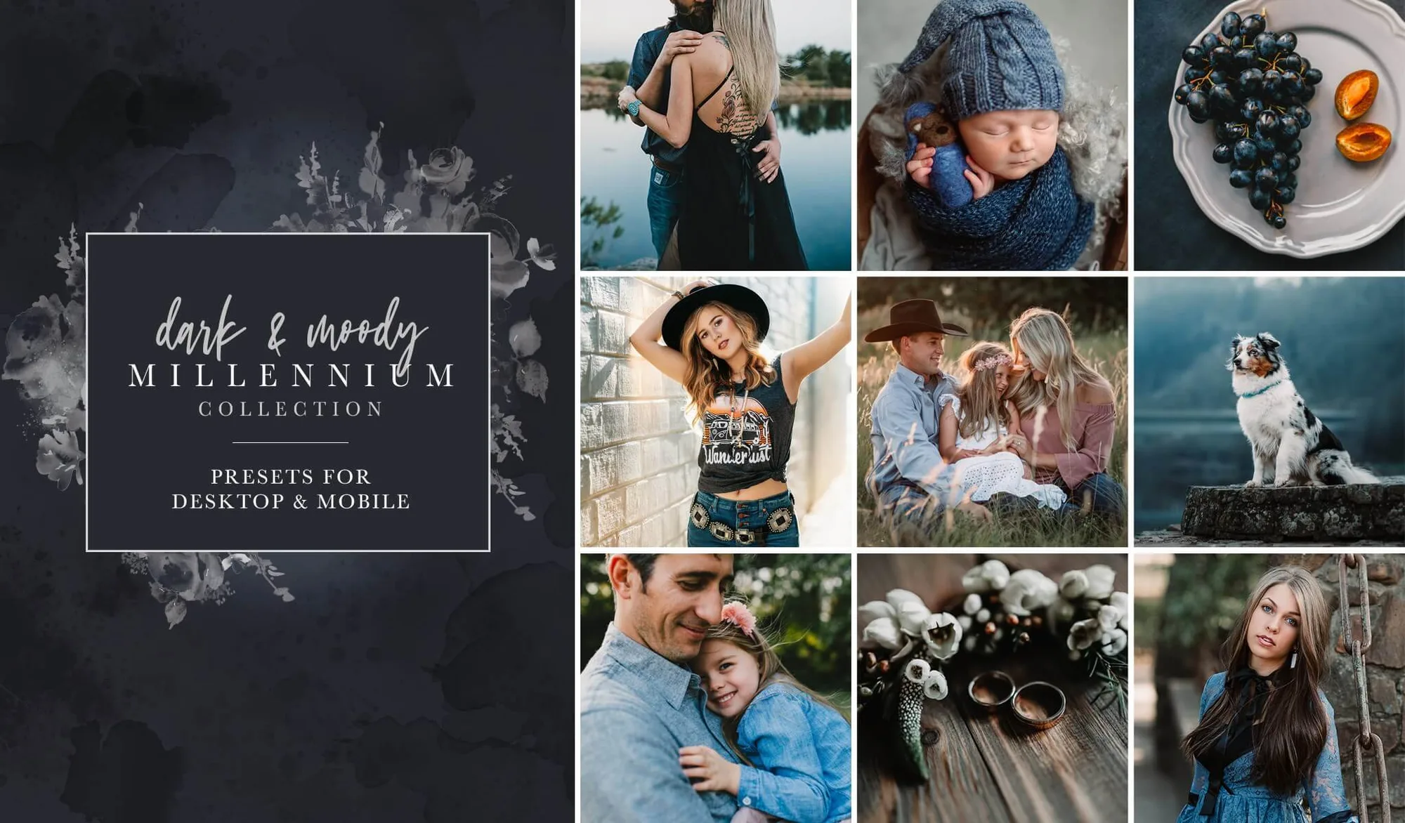 Dark & Moody Millennium Preset Collection