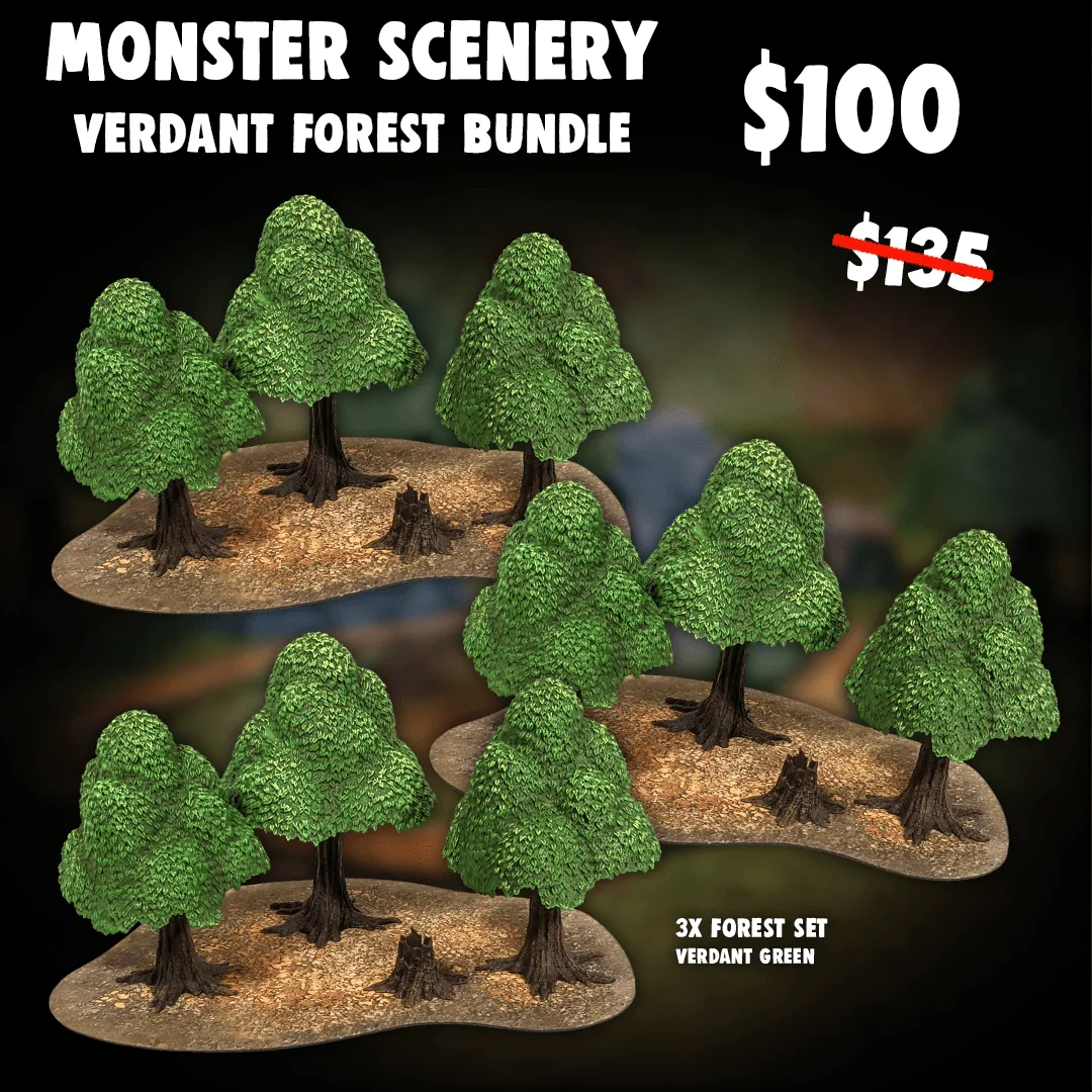 Build a Verdant Forest Battlefield with Scenery Kits