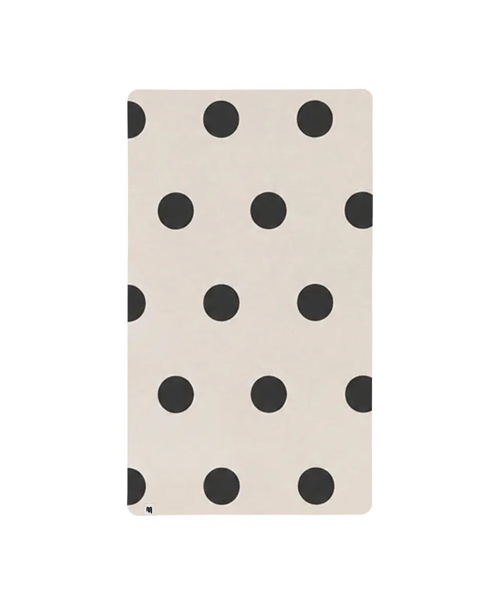 Workout Towel - Polka Dot Cream