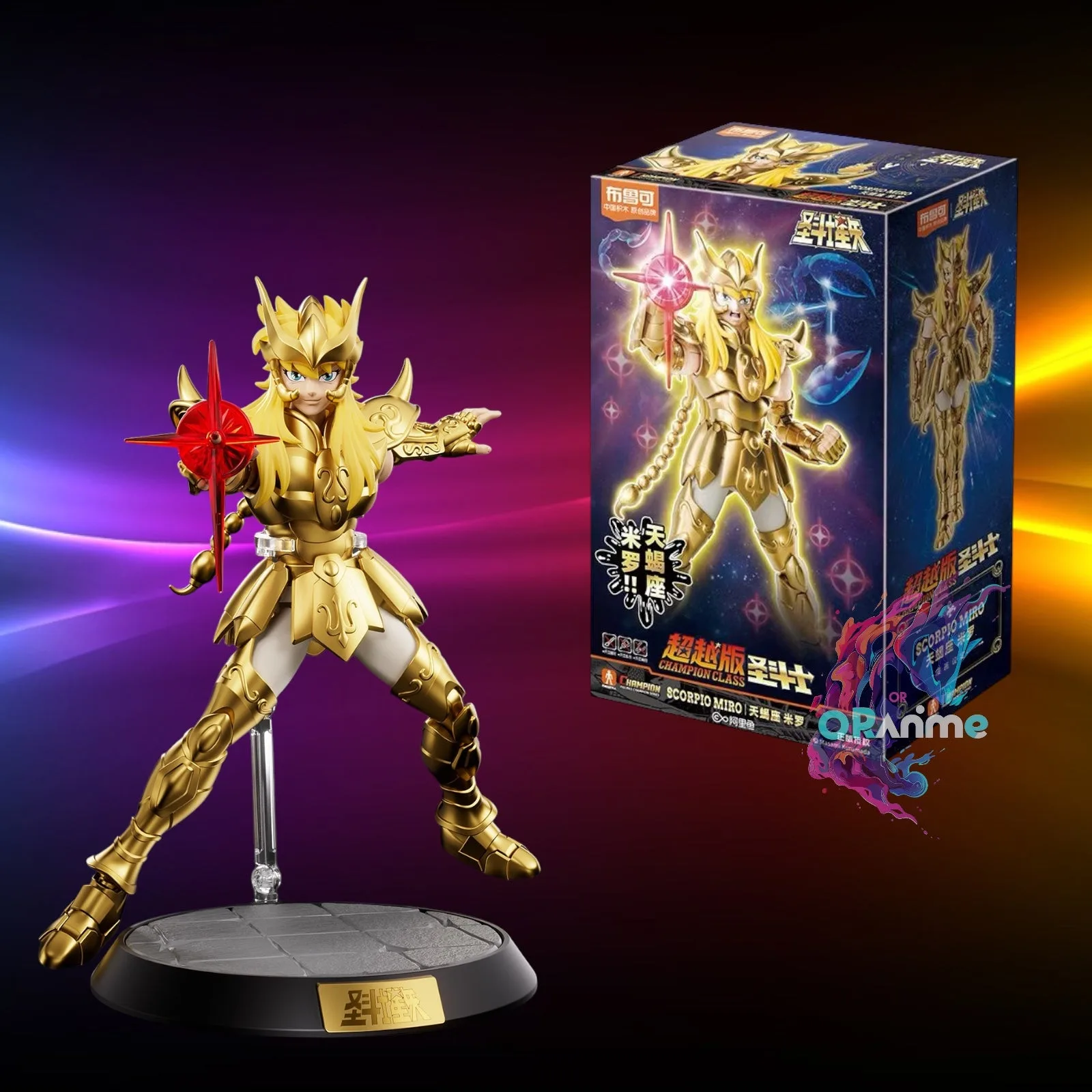 Hoe monteer je de Blokees Saint Seiya Scorpio Milo modelbouwpakket