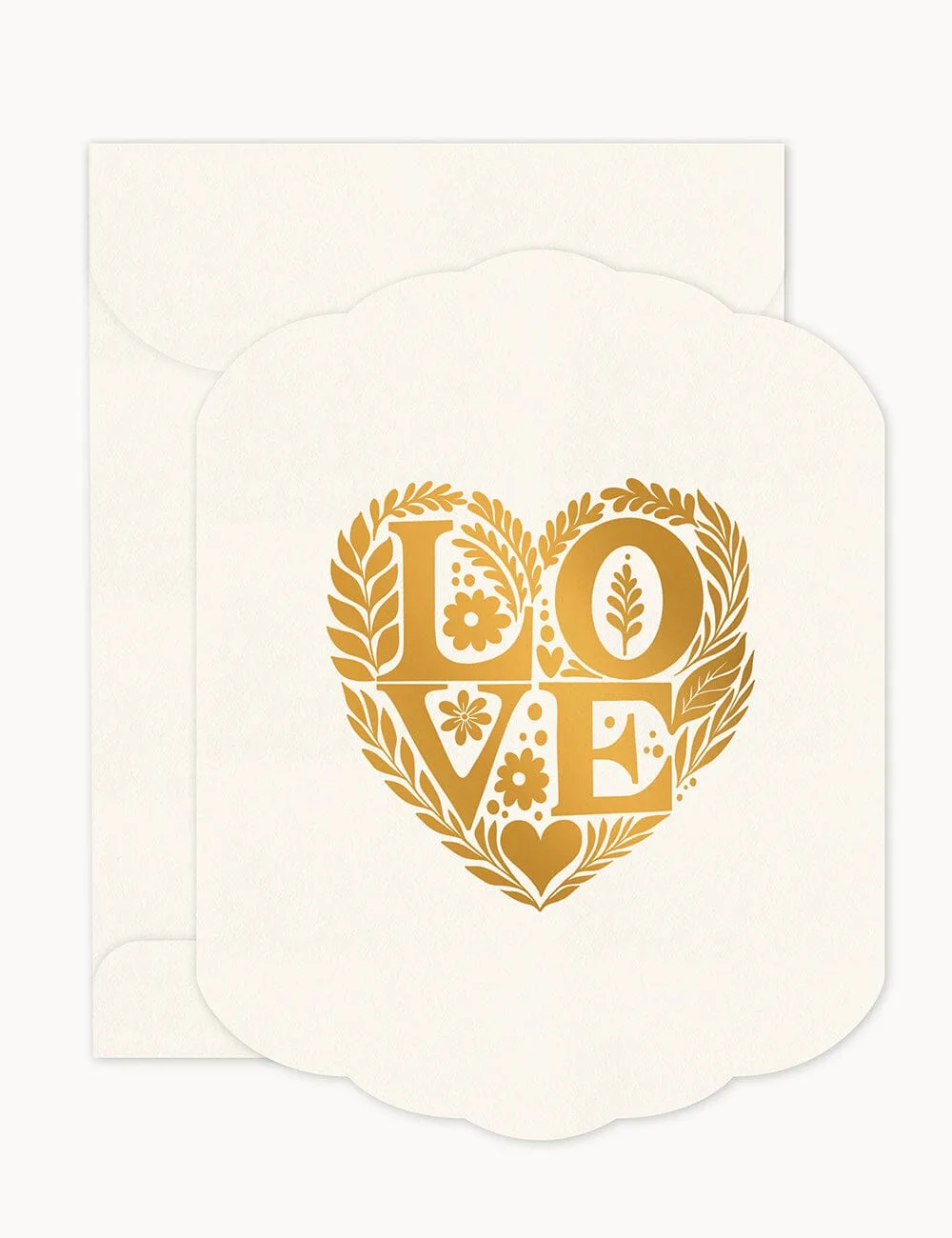 Tarjeta de Festón de Amor