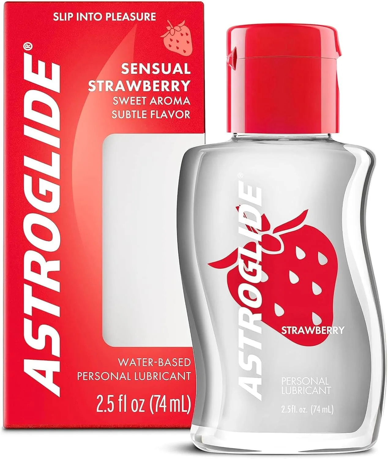 Lubrifiant liquide Astroglide à la fraise