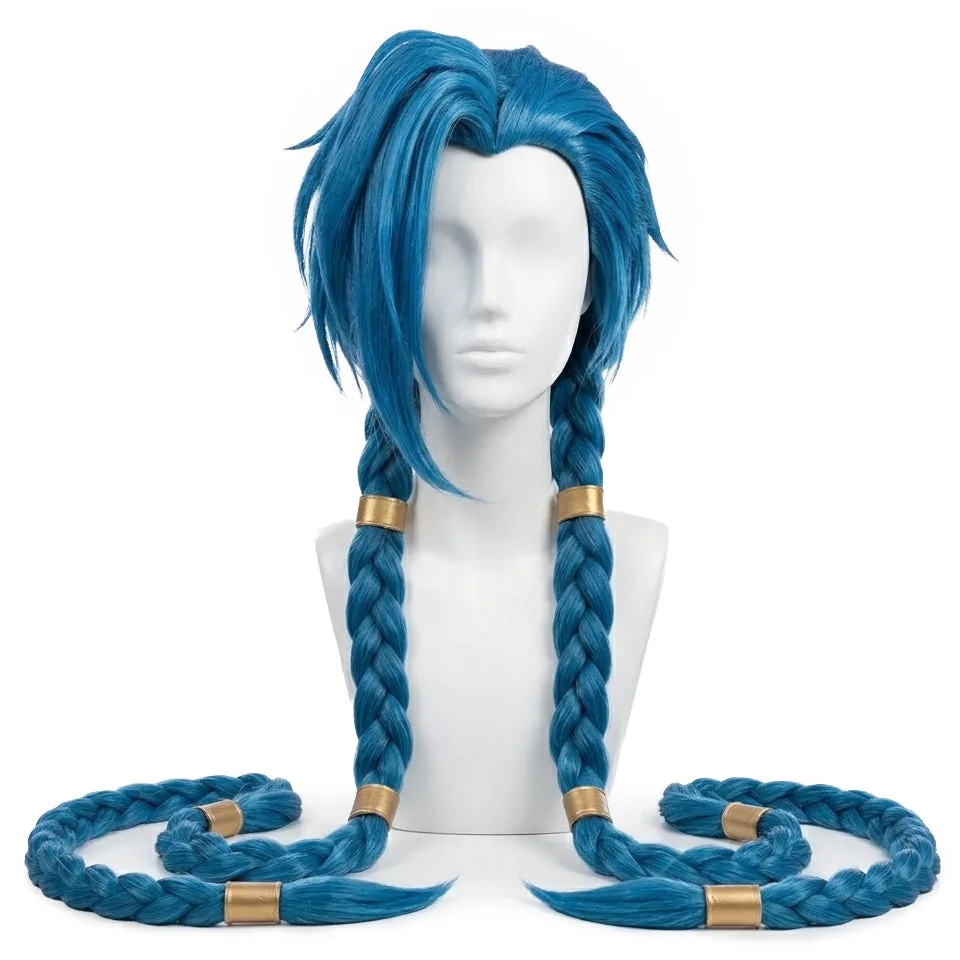 Jinx Cosplay Wig