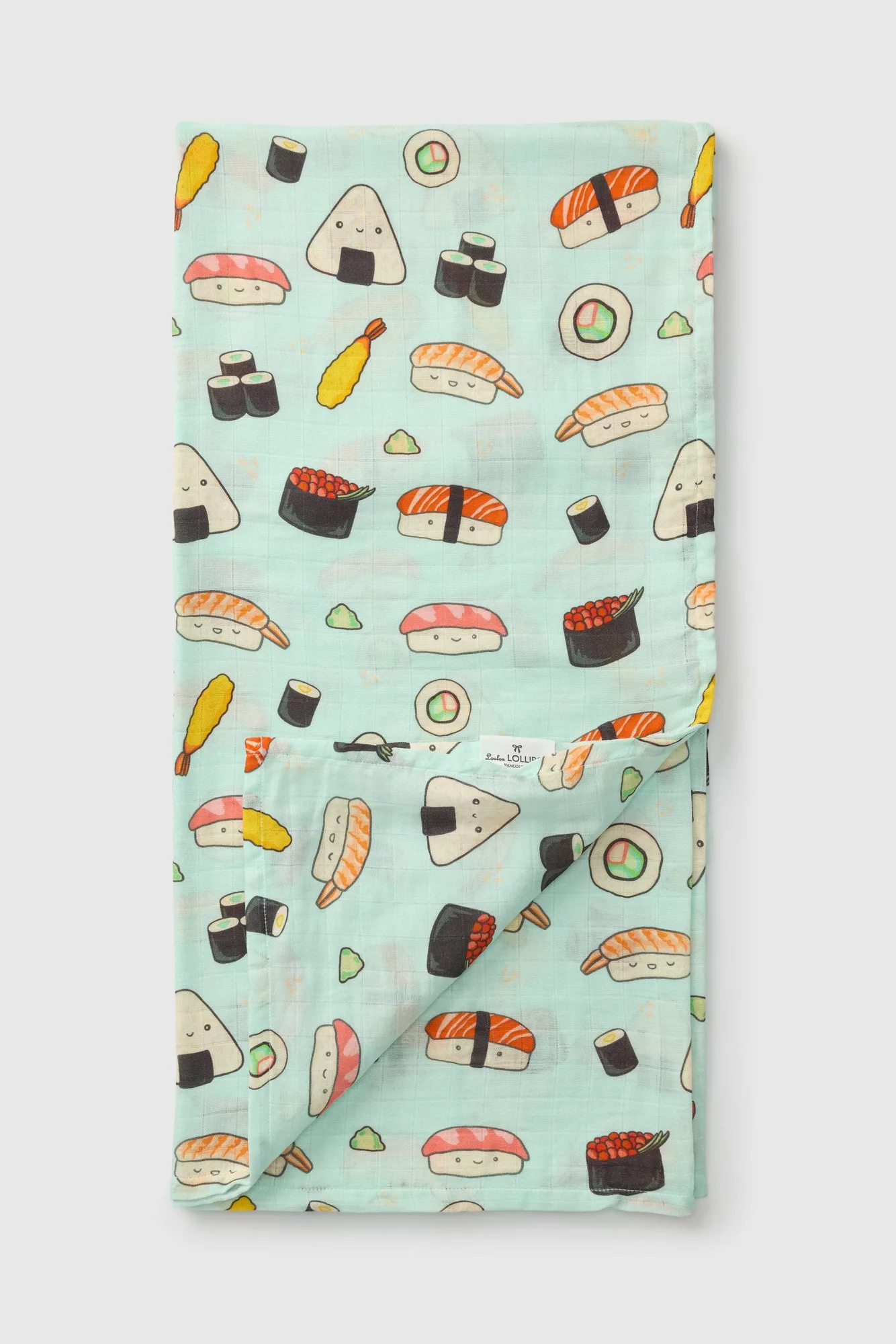 Baby Muslin Swaddle in Tanboocel® Viscose from Bamboo - Sushi