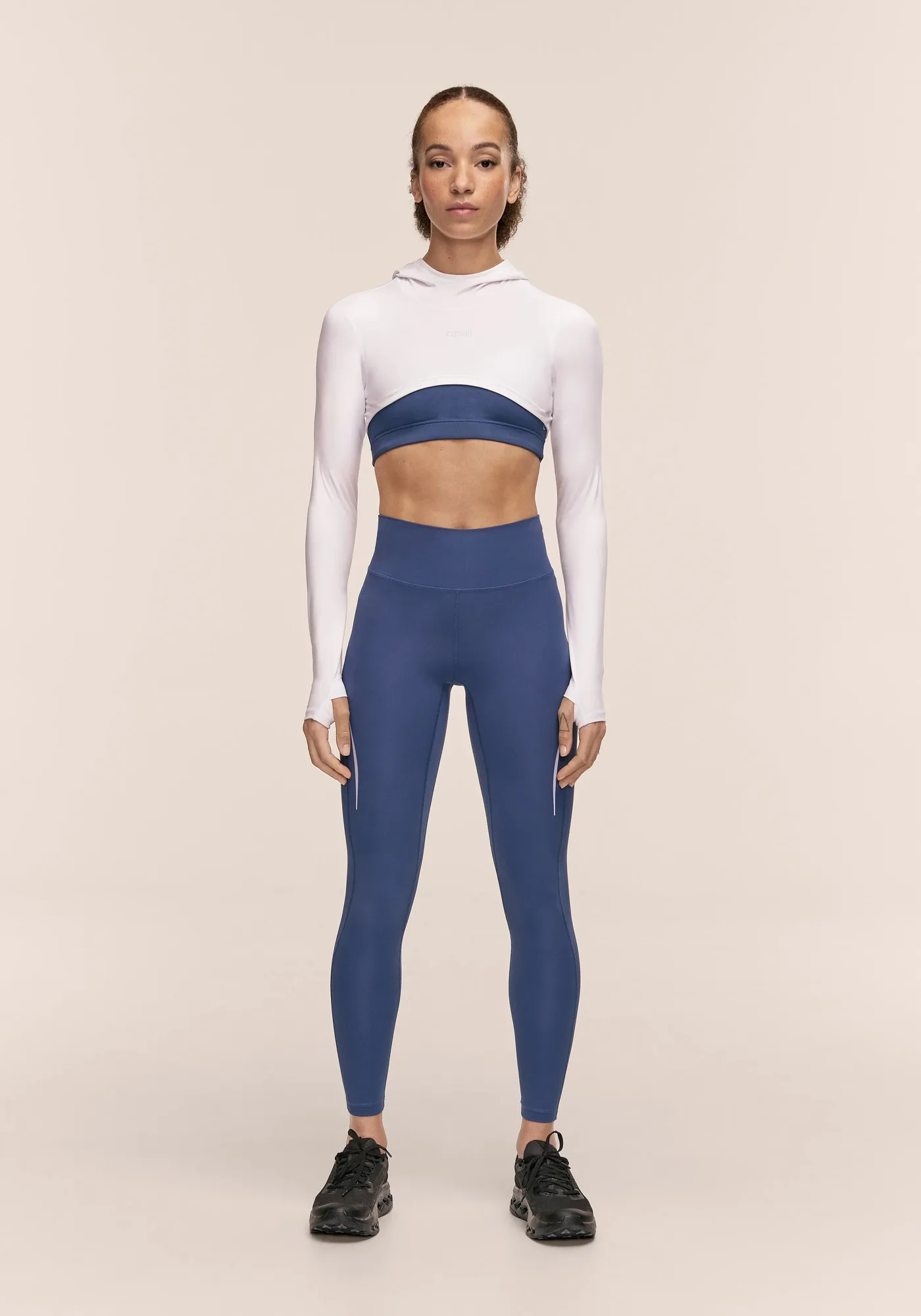 Performance Running Tights - Blue Shadow