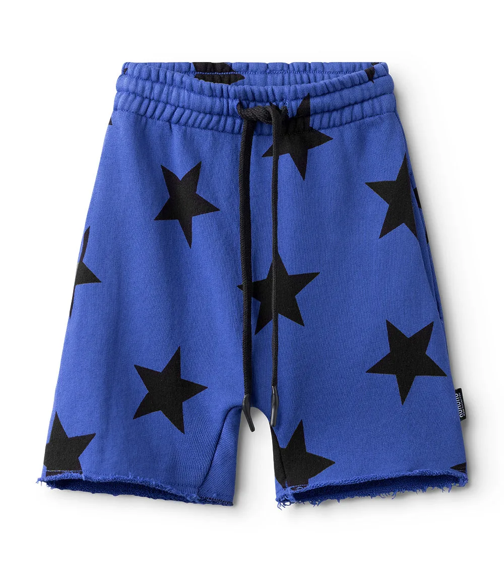 sweat short à étoile arrondie