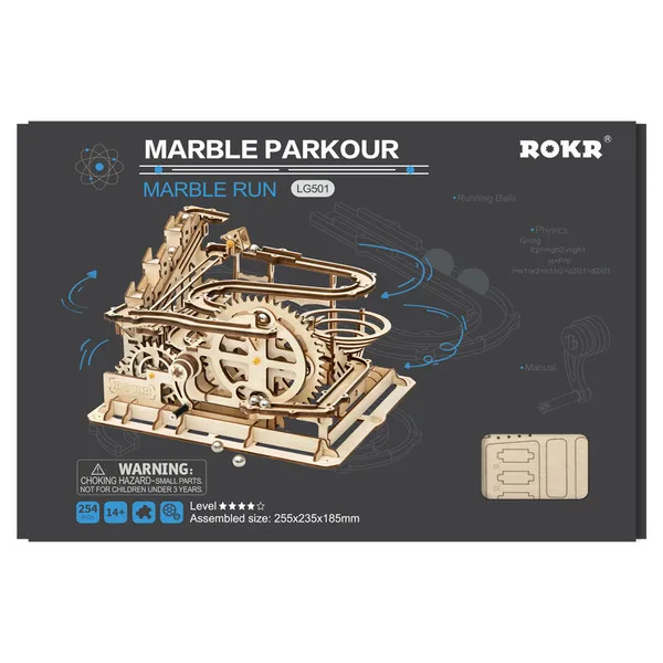 Marble Parkour - 3D Miniature Scene