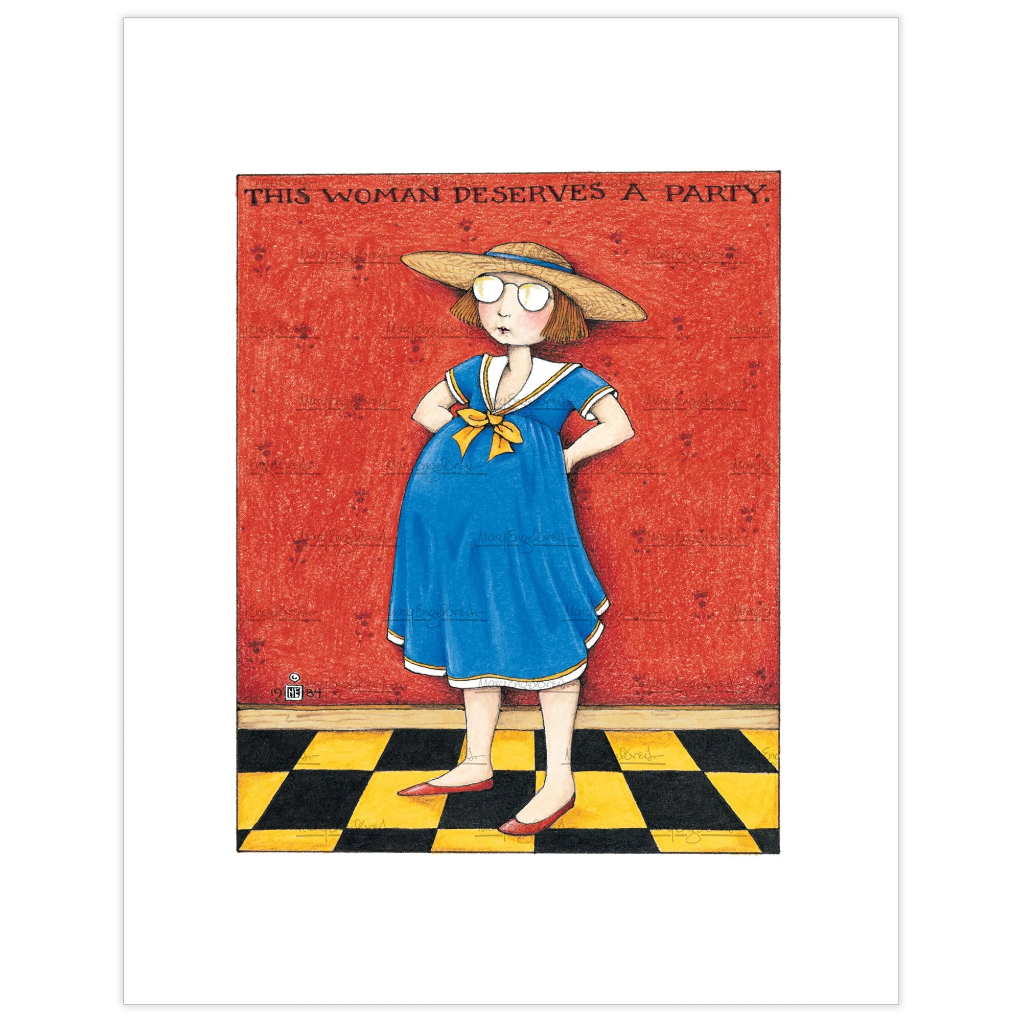 This Woman Deserves A Party Fine Art Print