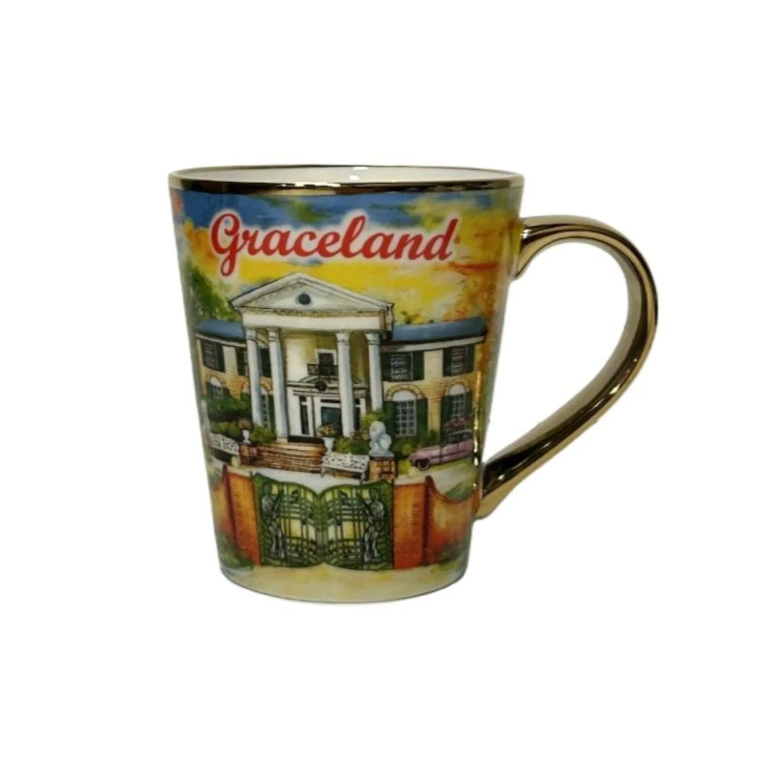Graceland Watercolor Coffee Mug
