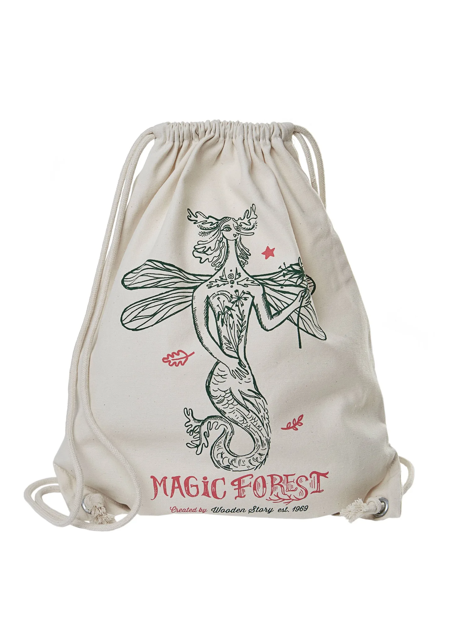 sack - backpack: Magic Forest - water nymph