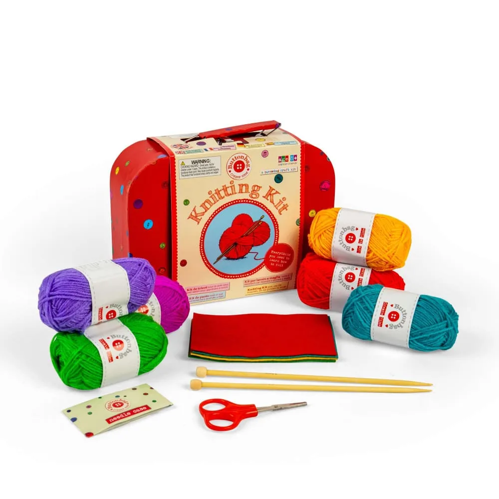 Leren breien met de Buttonbag breileerset
