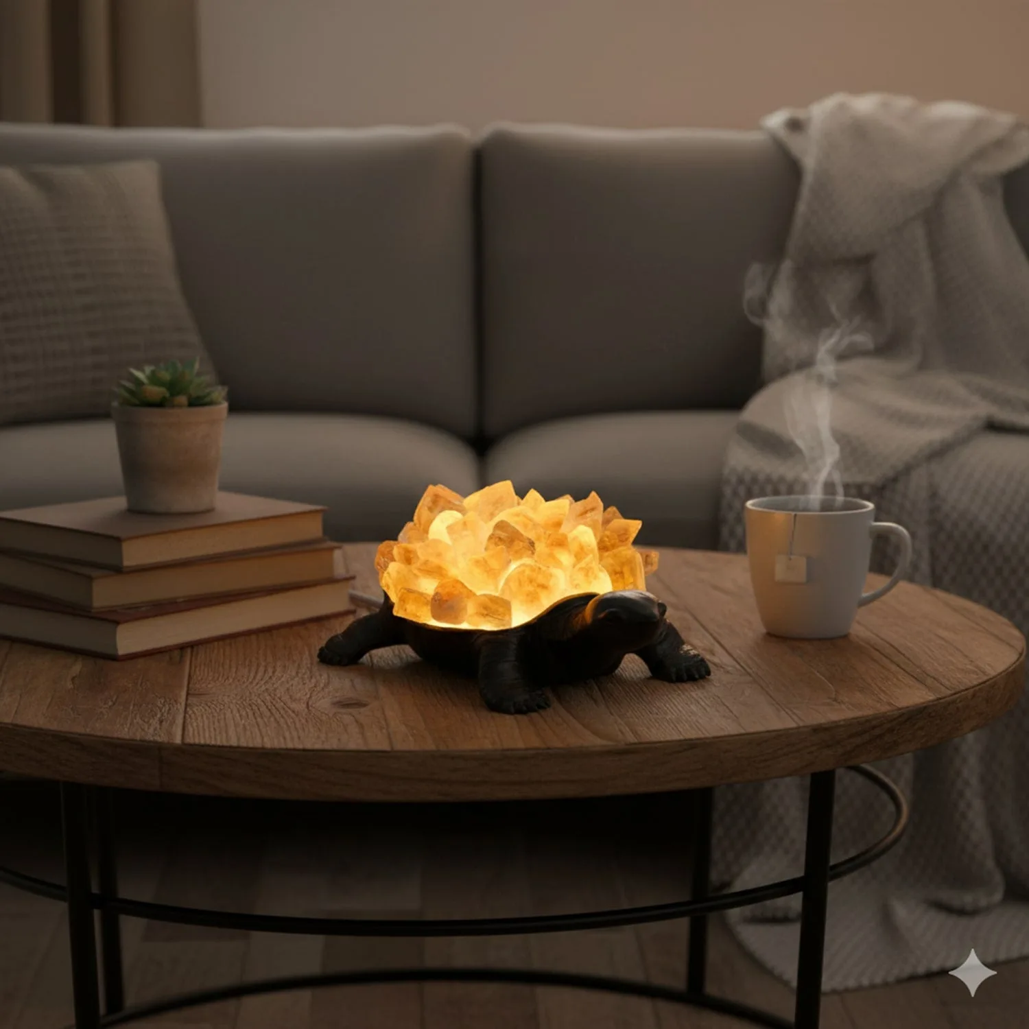 Crystal Turtle Night Light - Feng Shui Energy Decor