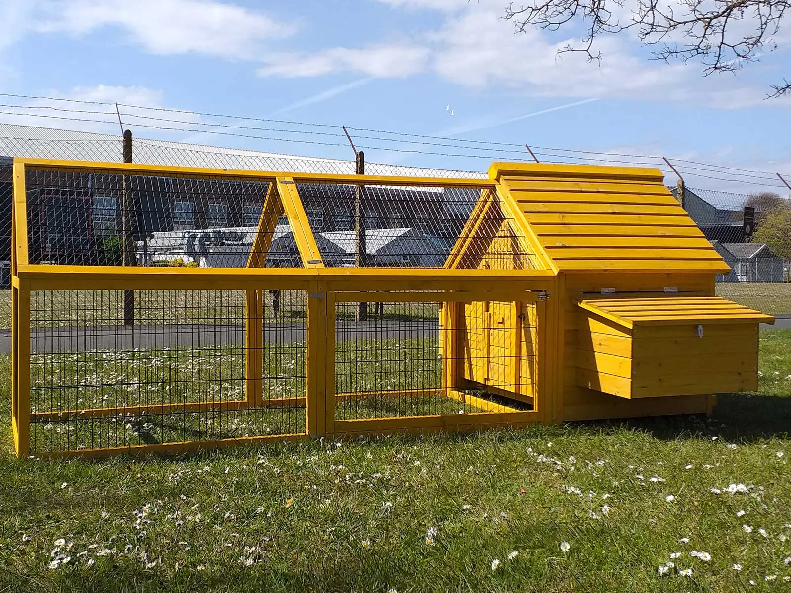 Skylight Cottage Chicken Coop With 2 Meter Run