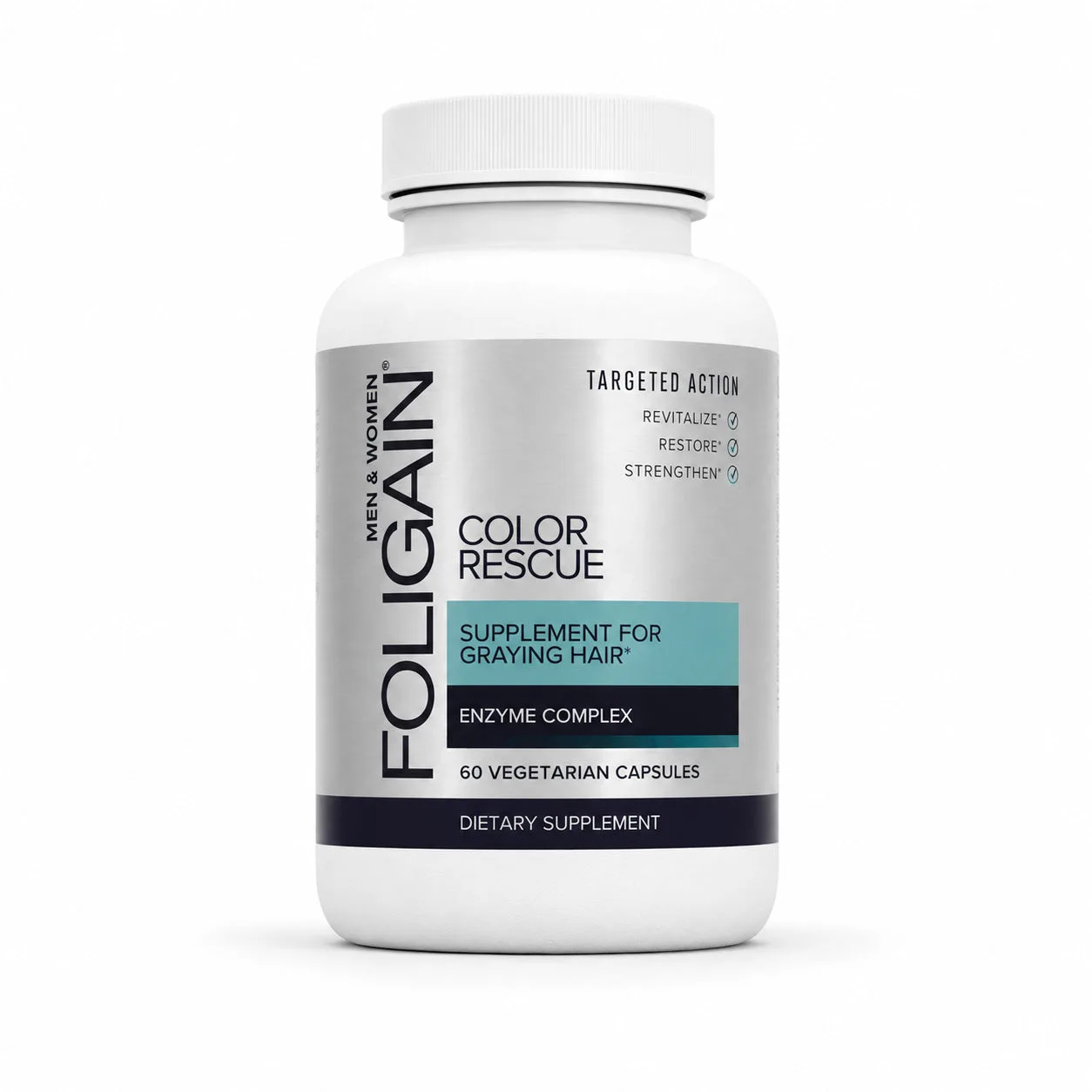 Doplněk FOLIGAIN Color Rescue: Jak používat na šedivé vlasy