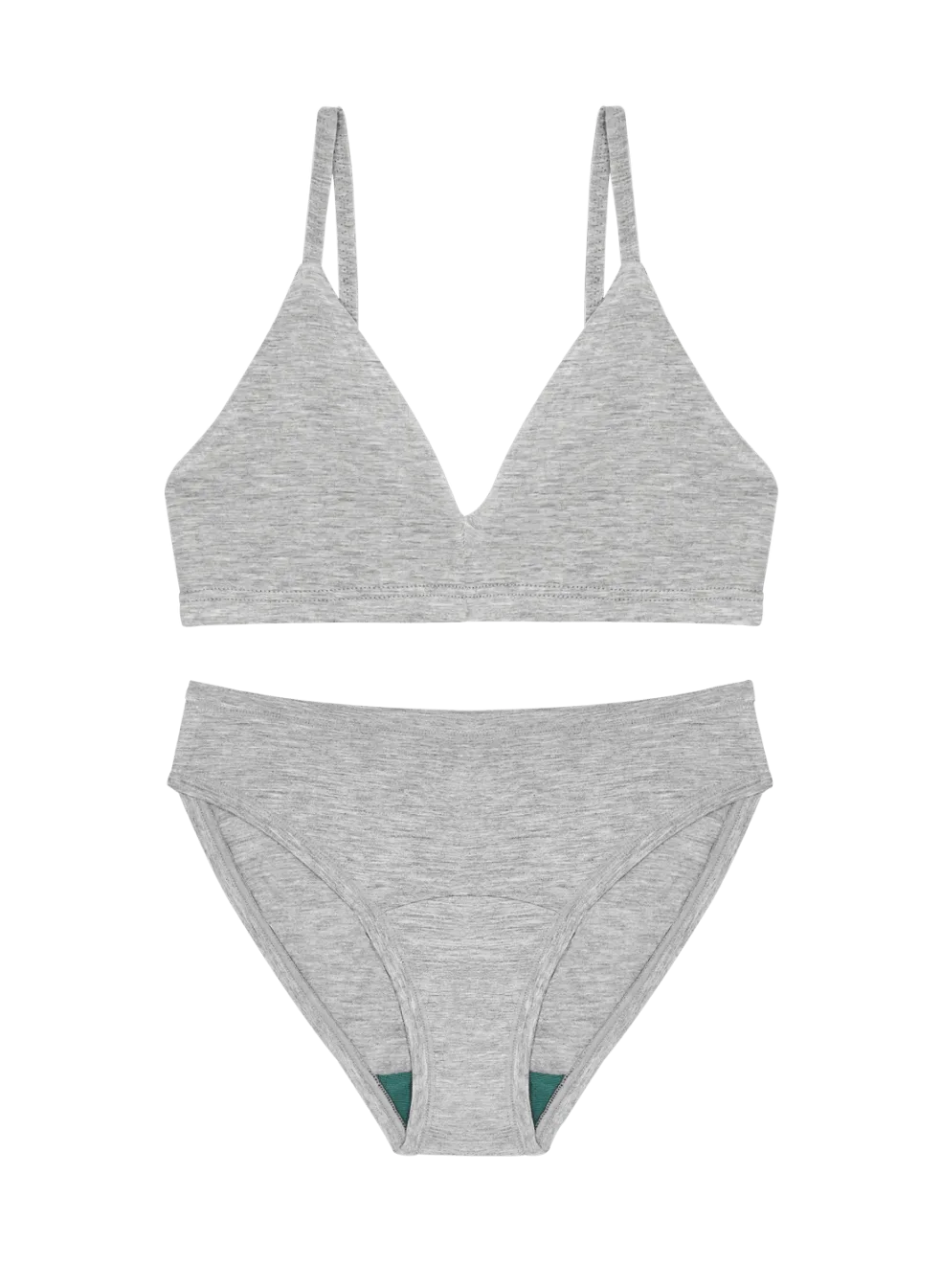 Triangle Bra & Bikini Set