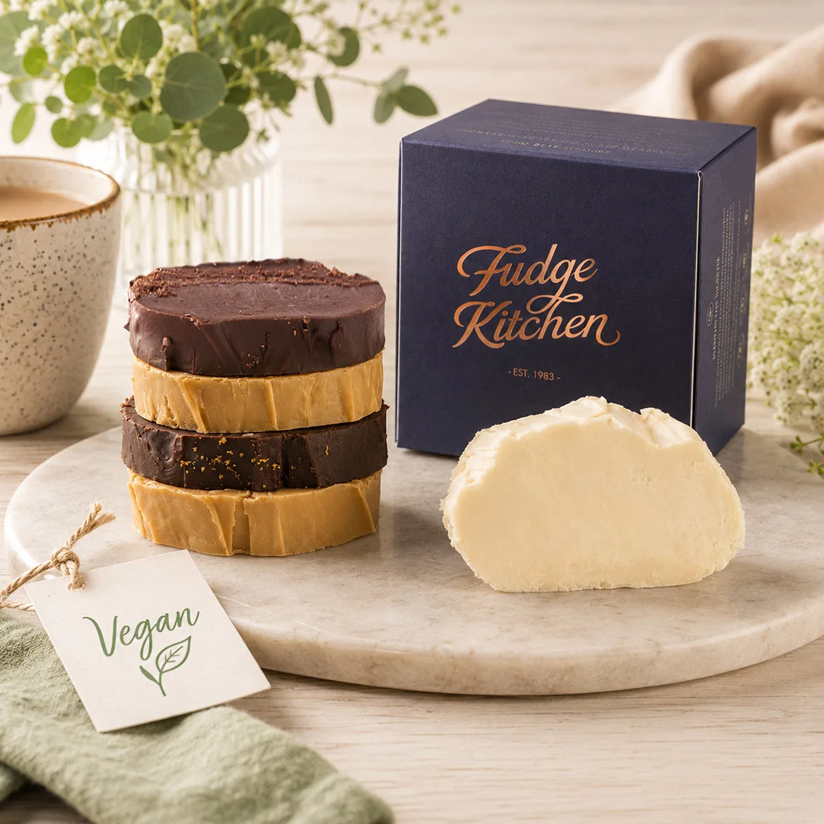 Vegan Favourites Slab Fudge Selection