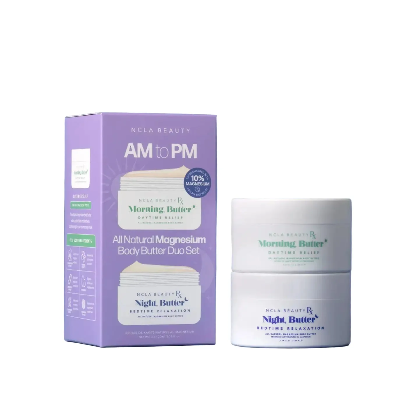 Am To Pm Magnesium Body Butter Set