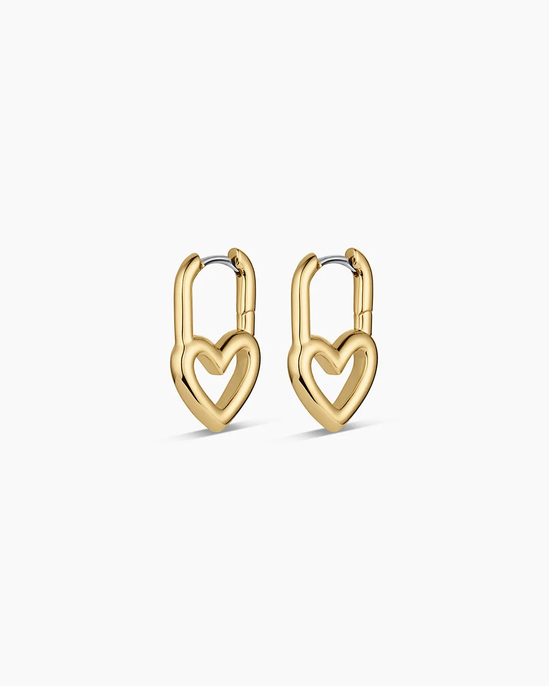 Huggies cadenas cœur ouvert