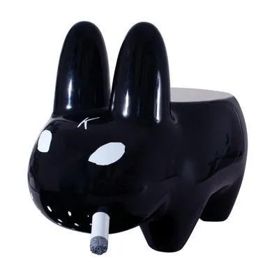 Taburete Smorkin' Labbit: Negro vs Camo Art Gigante