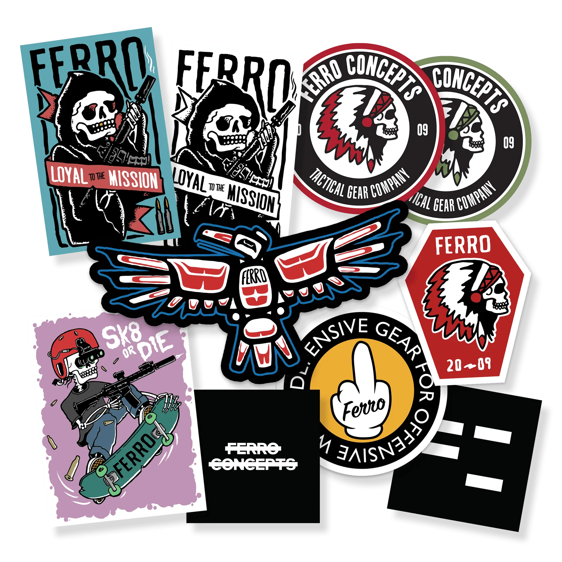วิธีเลือกชุดสติกเกอร์ Ferro Concepts สำหรับอุปกรณ์ของคุณ