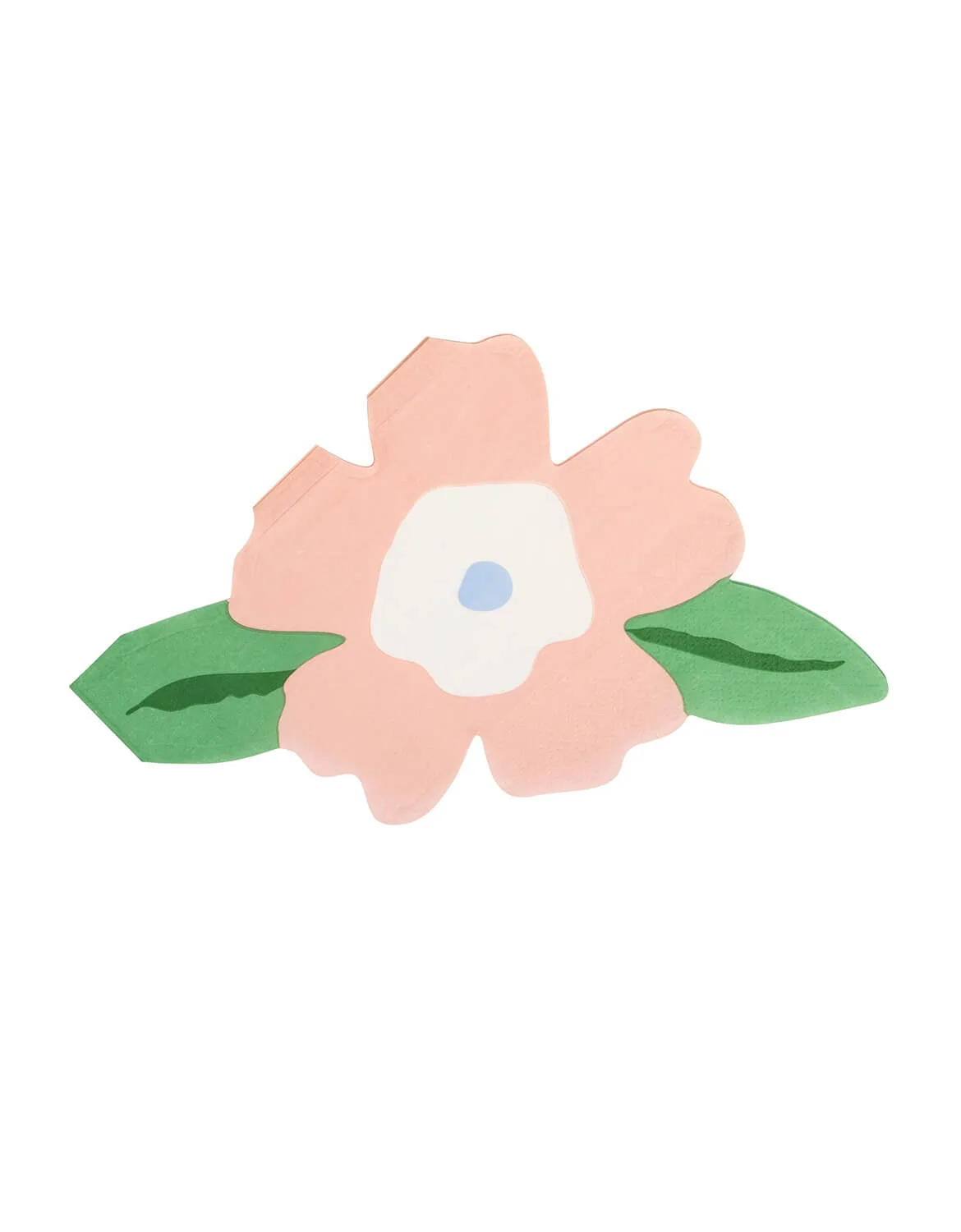 Floral Shaped Napkins (Set of 24)