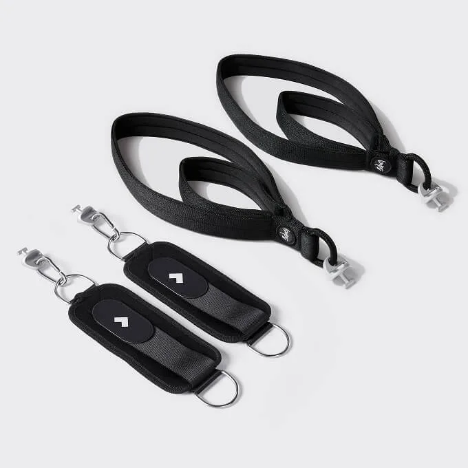 Pilates Loops vs tiras de tornozelo: qual pack Tonal se adequa à sua rotina