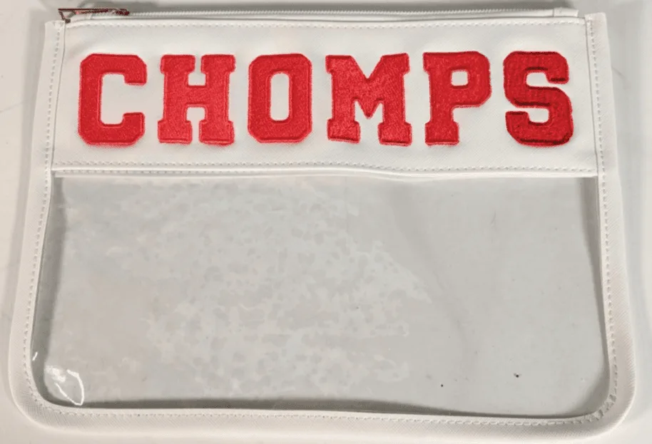 Chomps Clear Pouch: What Fits Inside?
