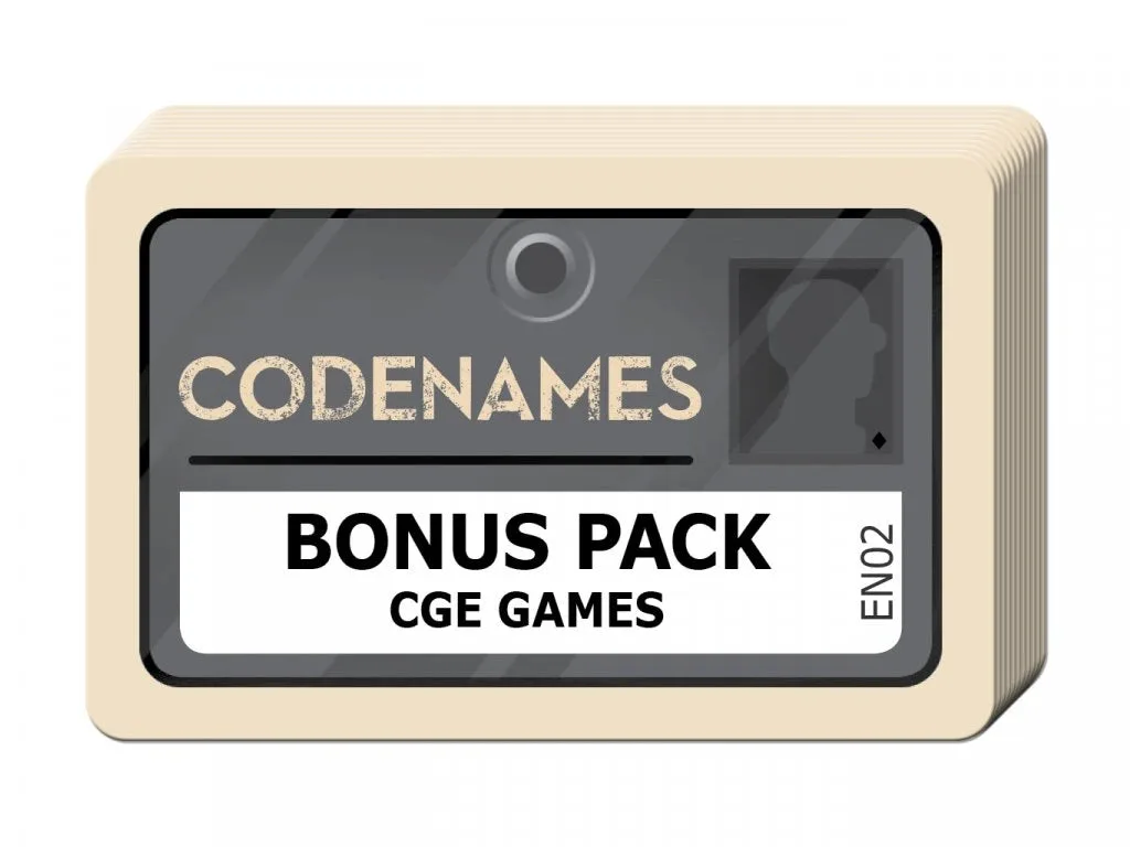 Codenames - CGE Games Promo Pack (First Edition Codenames)