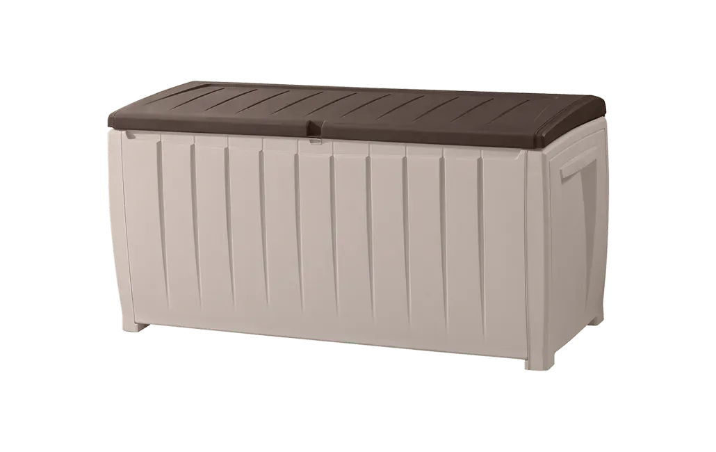 Novel 90 Gallon Deck Box - Brown