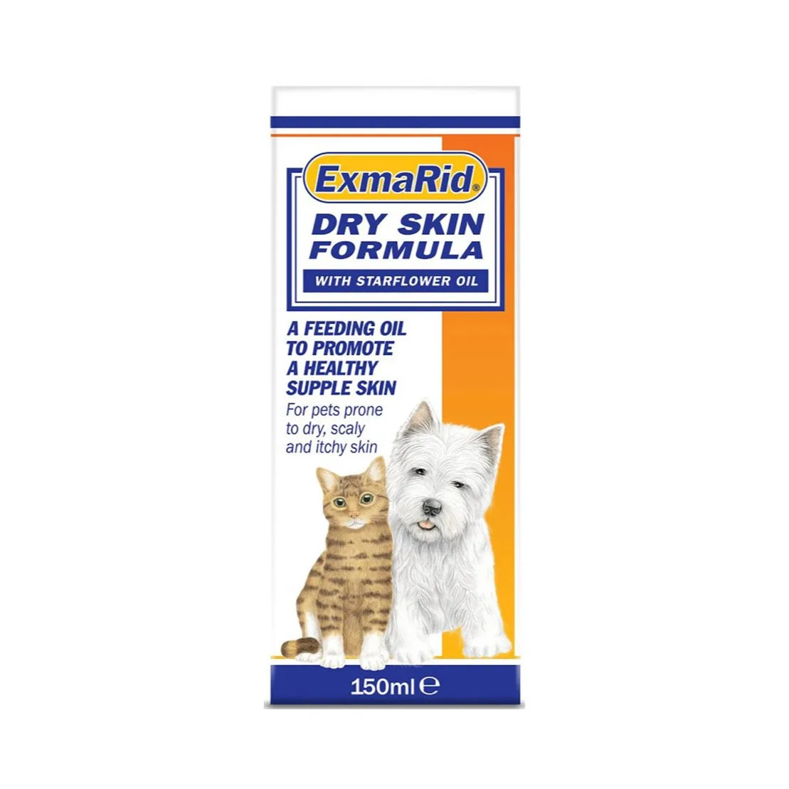 ExmaRid 軟膏與犬用乾燥肌膚配方比較