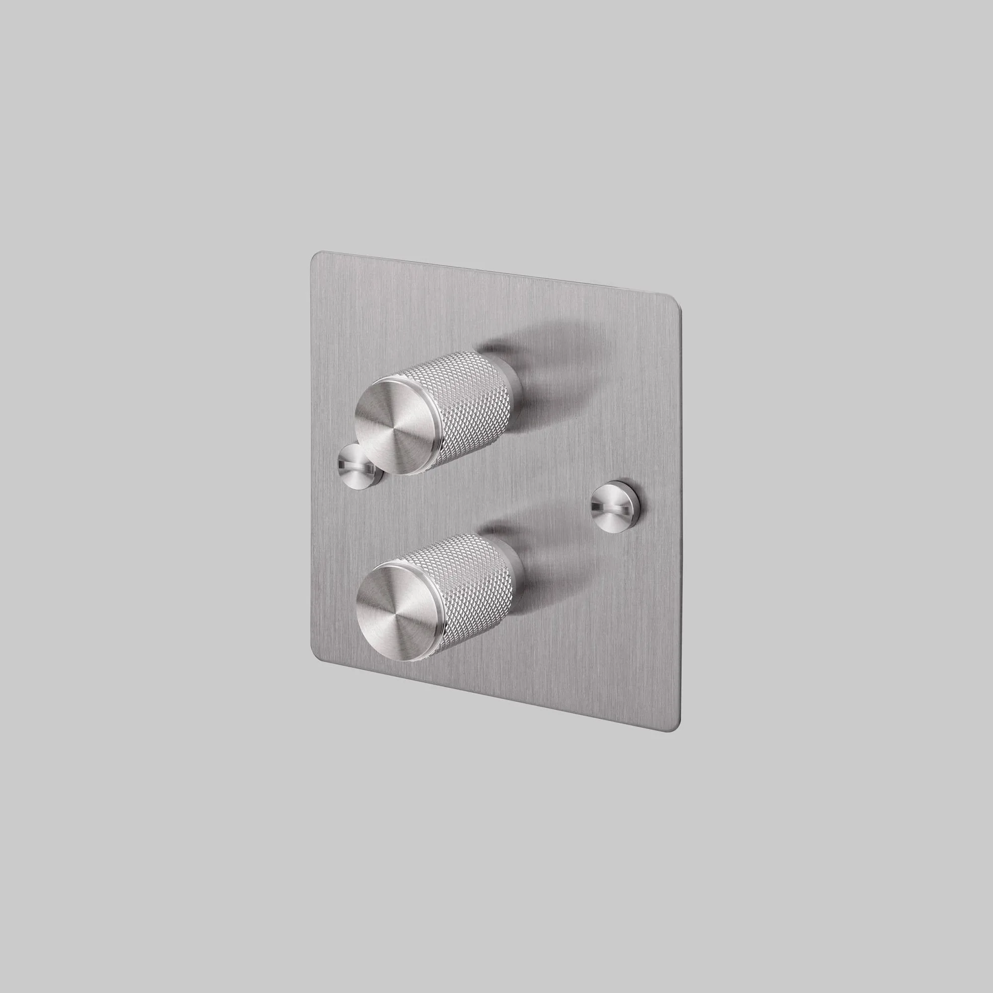 2G DIMMER / 120W / CROSS / STEEL