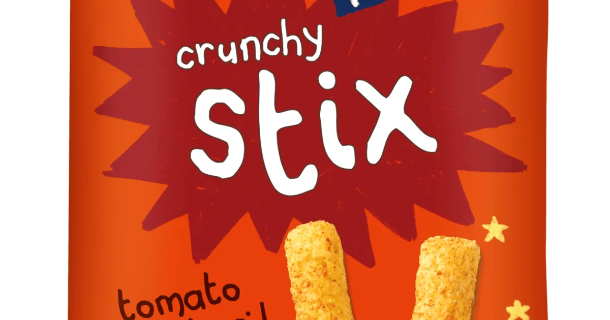 Tomato + Basil Crunchy Stix | Kids Snacks