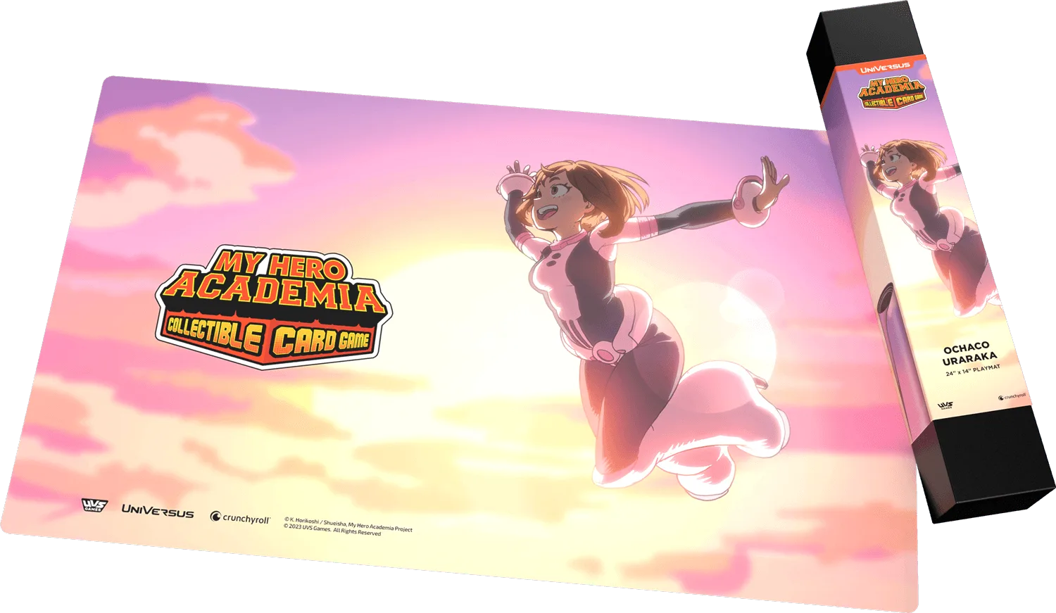 بساط لعبة My Hero Academia القابلة للتحصيل المجموعة 6: Jet Burn - أوتشاكو أوراراكا
