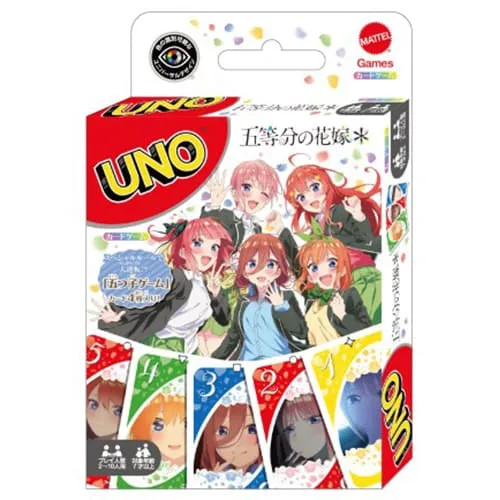 The Quintessential Quintuplets Jeu de Cartes Uno