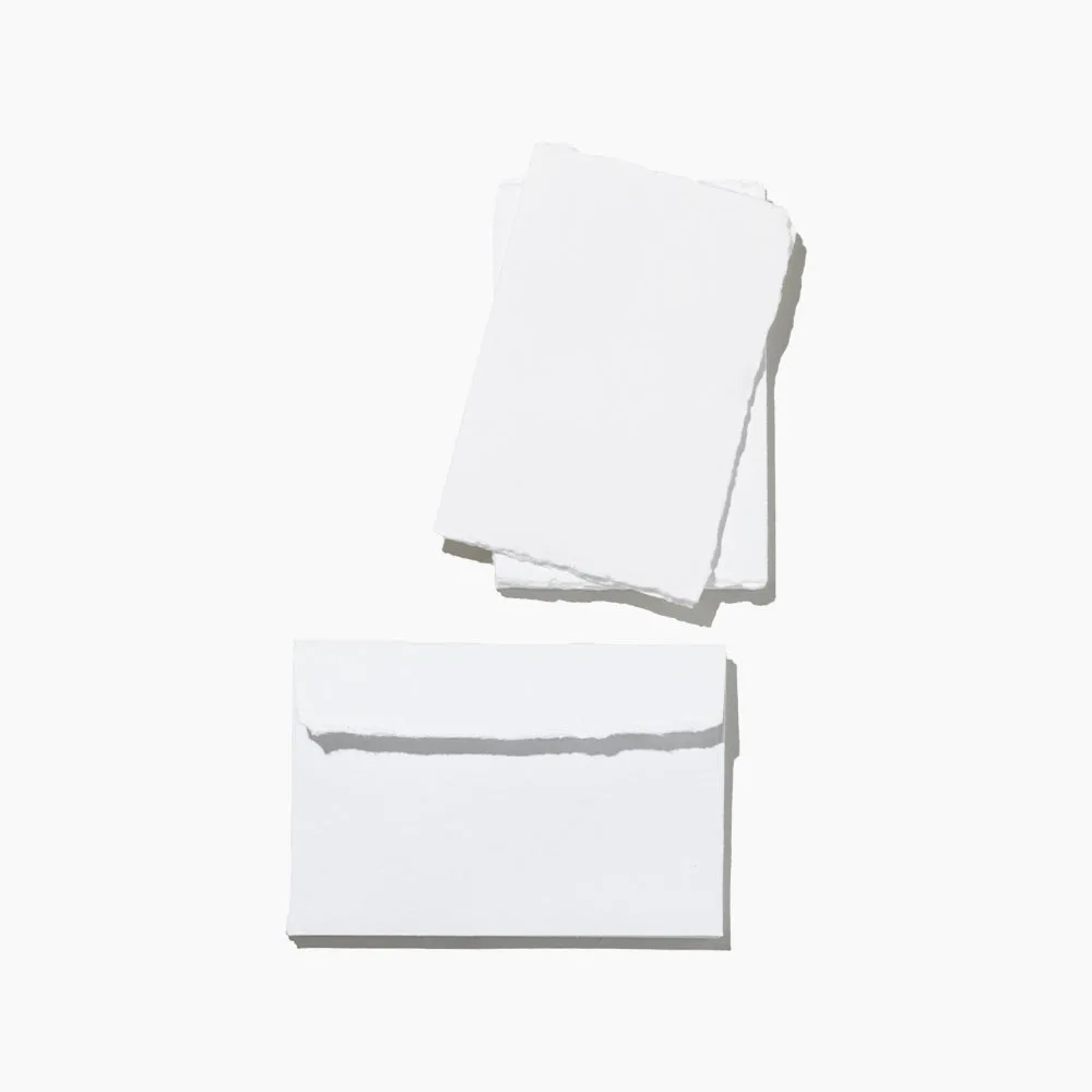 Recycled Cotton Paper Notecard Set