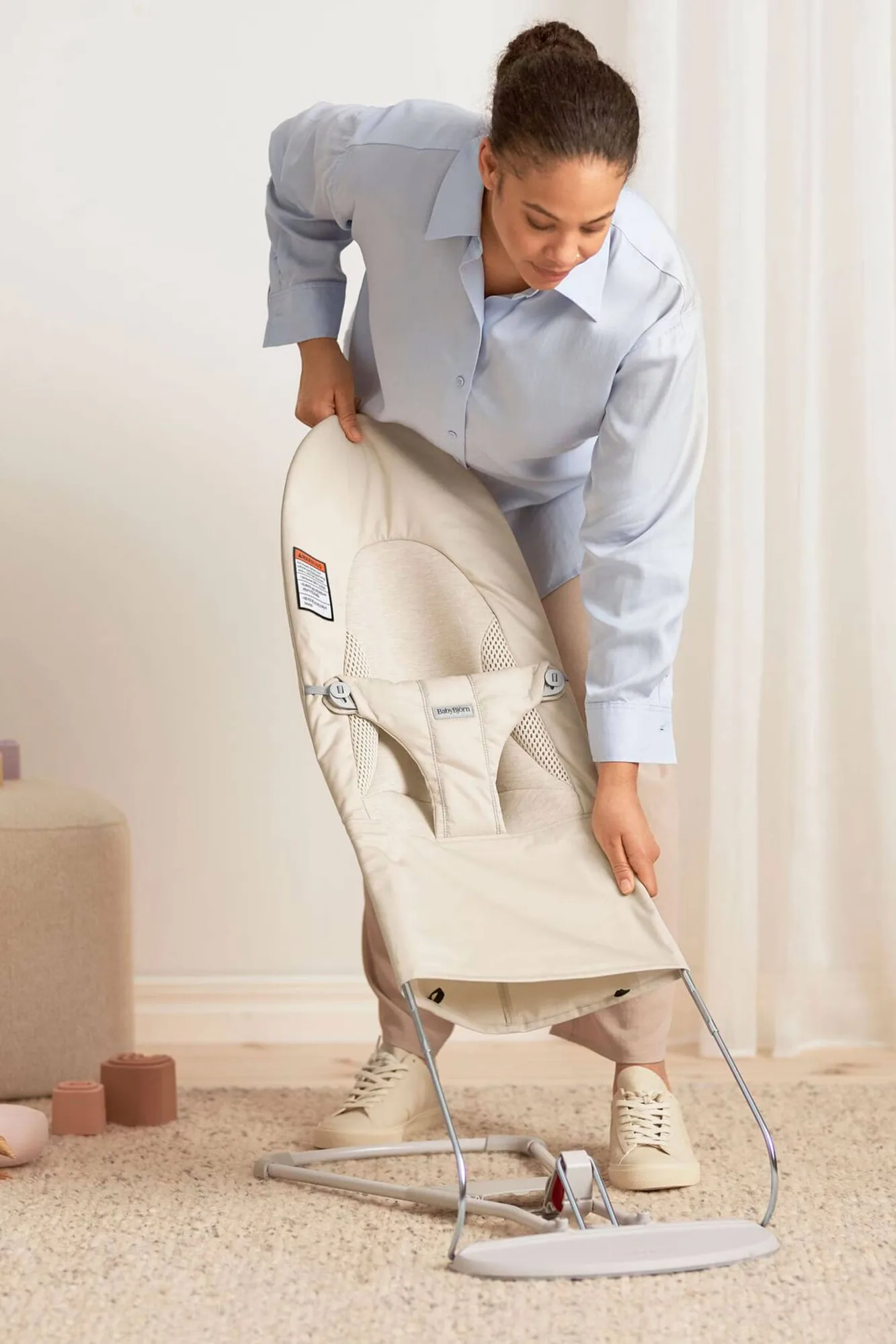 How to Clean a Baby Bouncer Seat Fabric