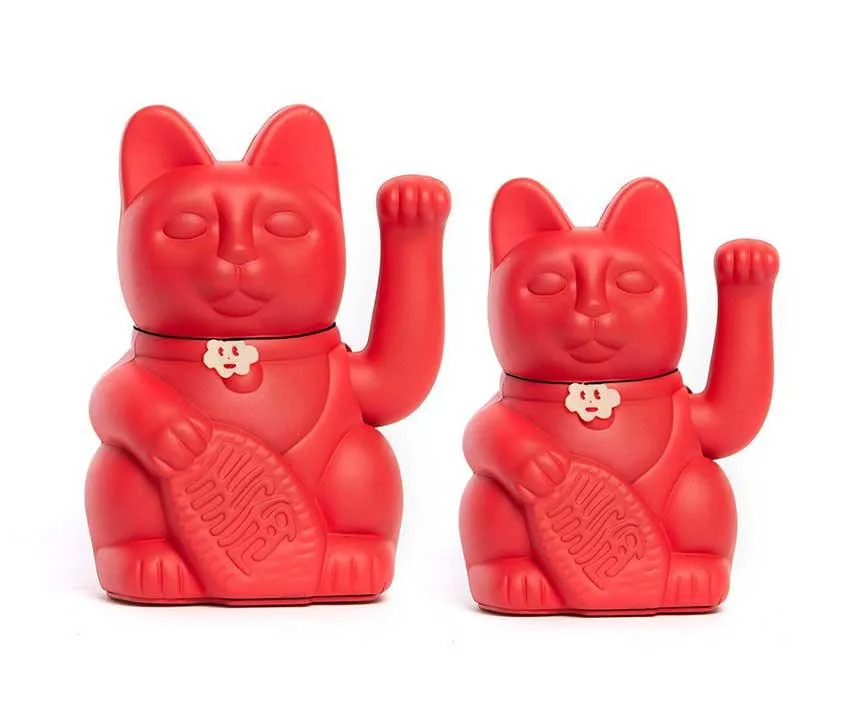 Rote chinesische Luckycat