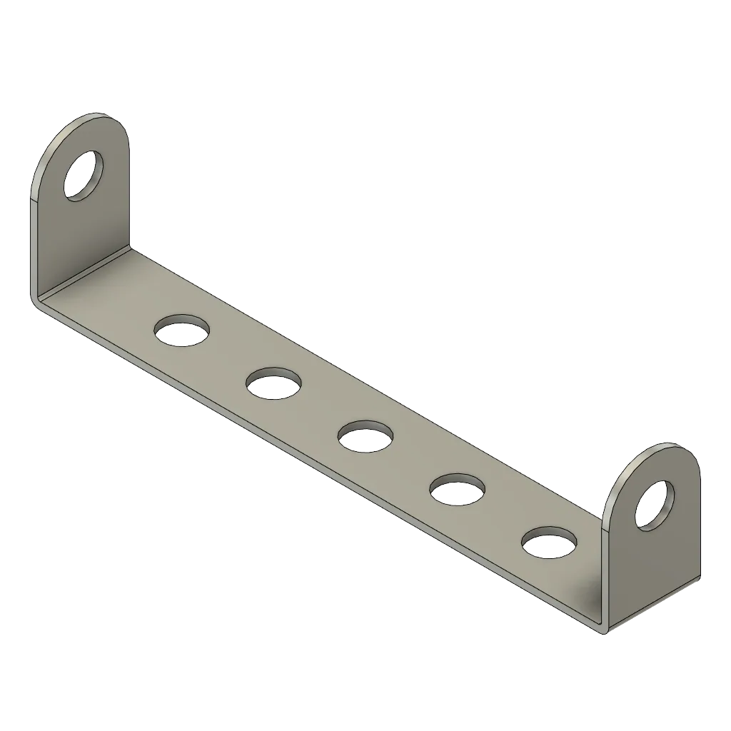 Bracket 5x1-hole