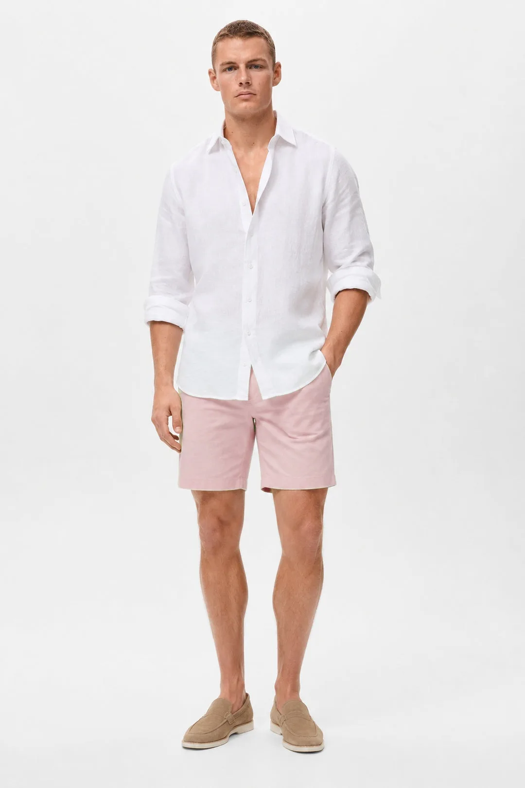 Shorts in denim Riviera | Rosa