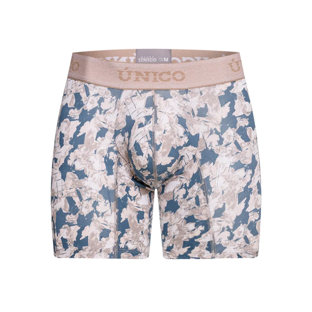 BLUE HALF FOLD BOXER
