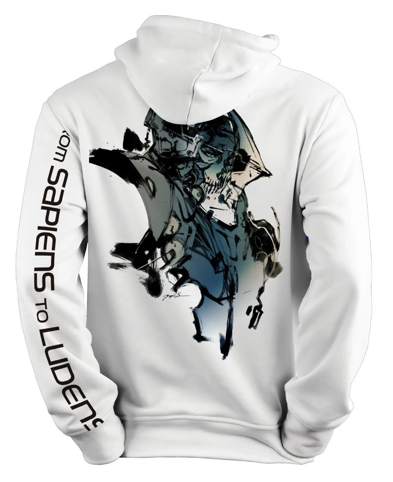 KOJIMA PRODUCTIONS LUDENS Art Print Zip Hoodie