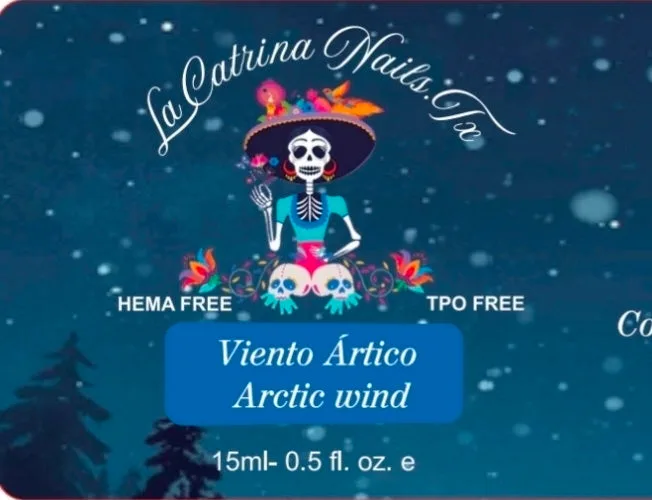 Viento Ártico ~ Arctic Wind ~ HEMA-freier und TPO-freier Gel-Nagellack
