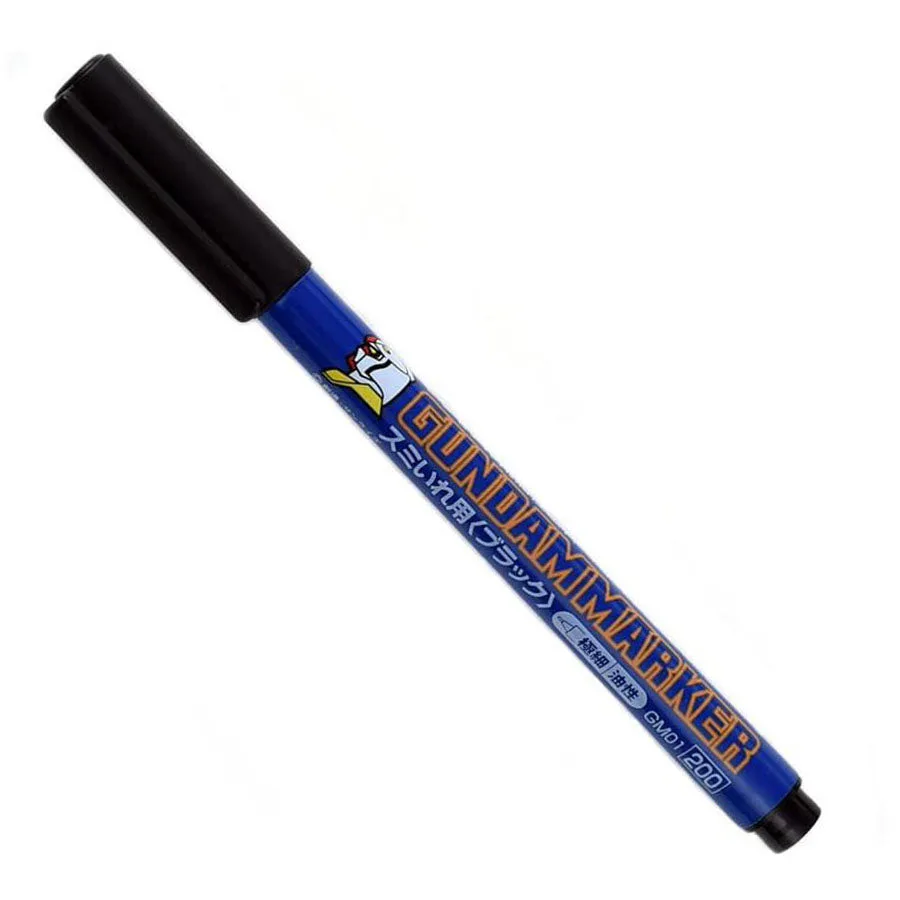 JPI Gundam Marker - Fine Line Black Panel Liner GM01