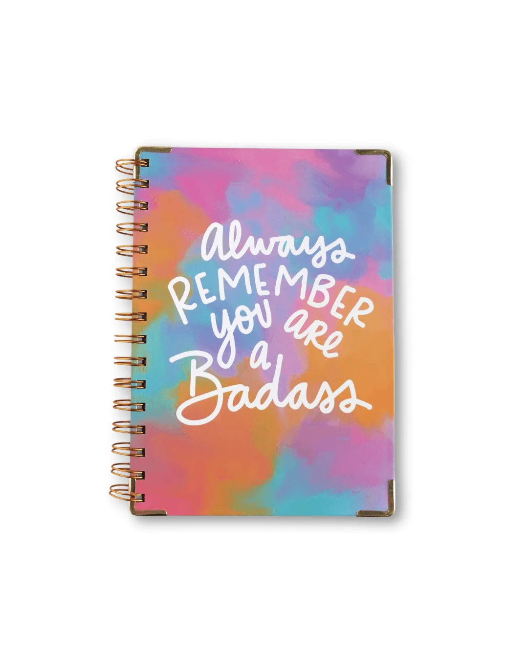 Always Remember You Are a Badass Hardcover Spiral Journal