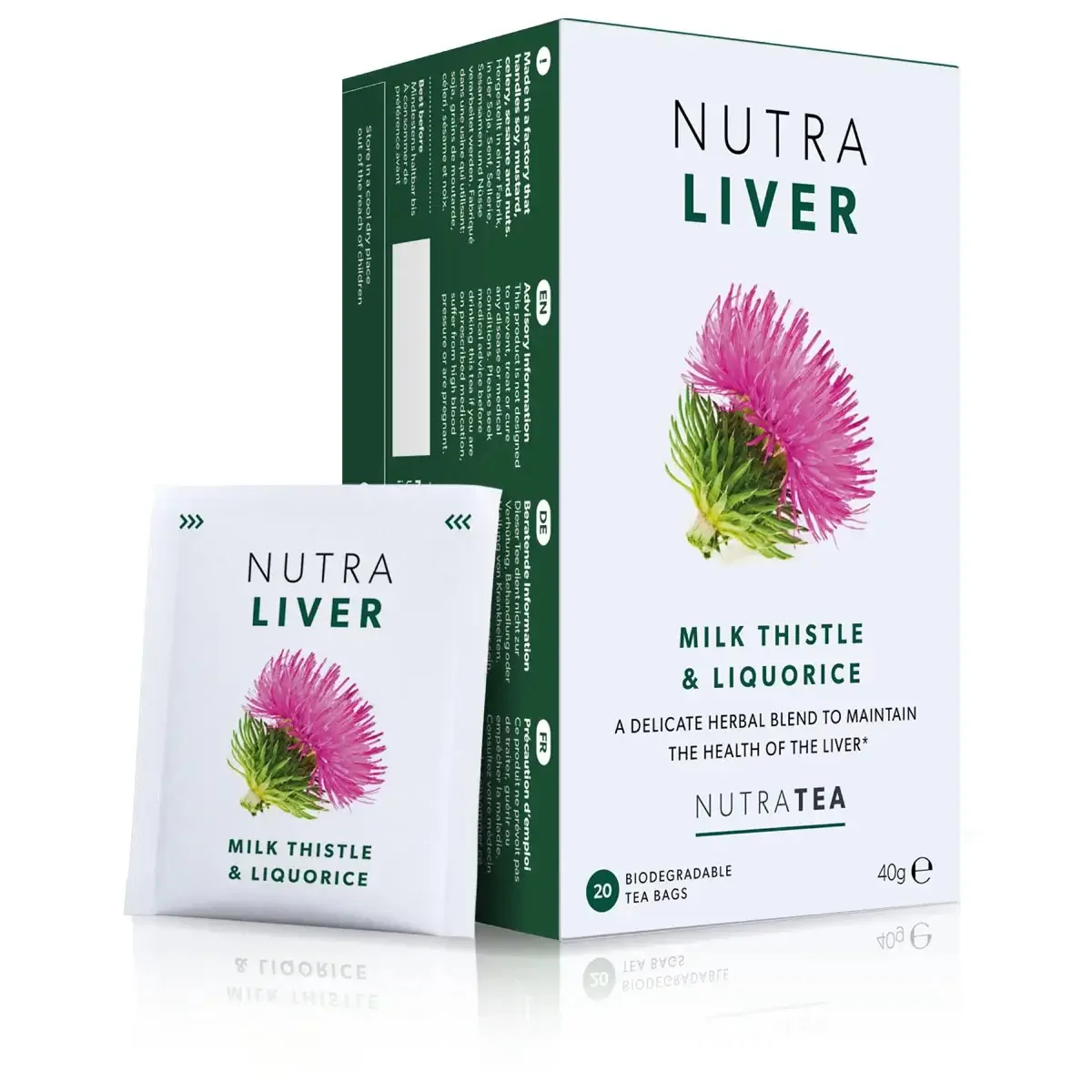 NutraLiver – Liver Detox Tea – 20 Tea Bags