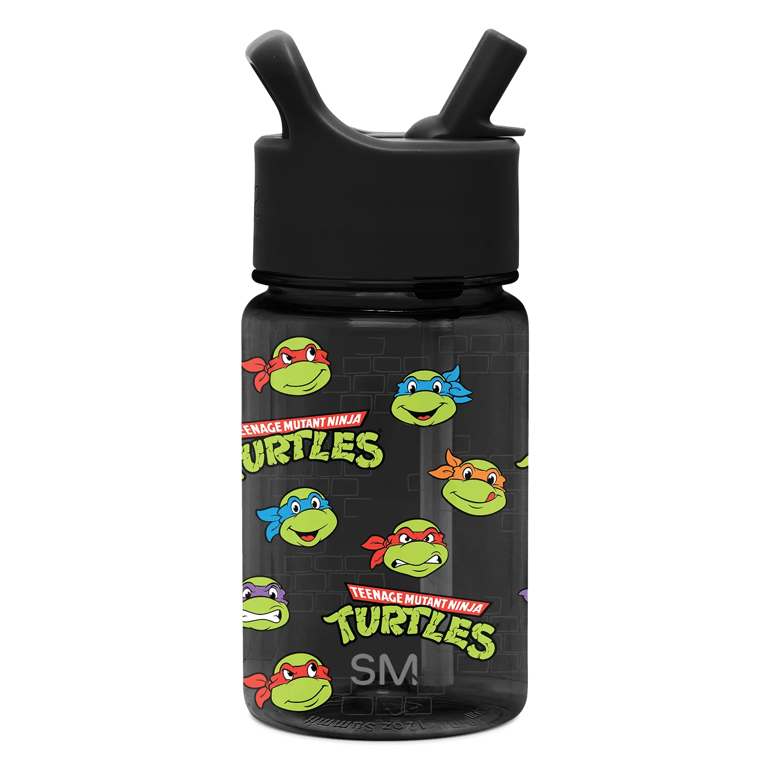 Summit Kids Plastic Water Bottle with Straw Lid
