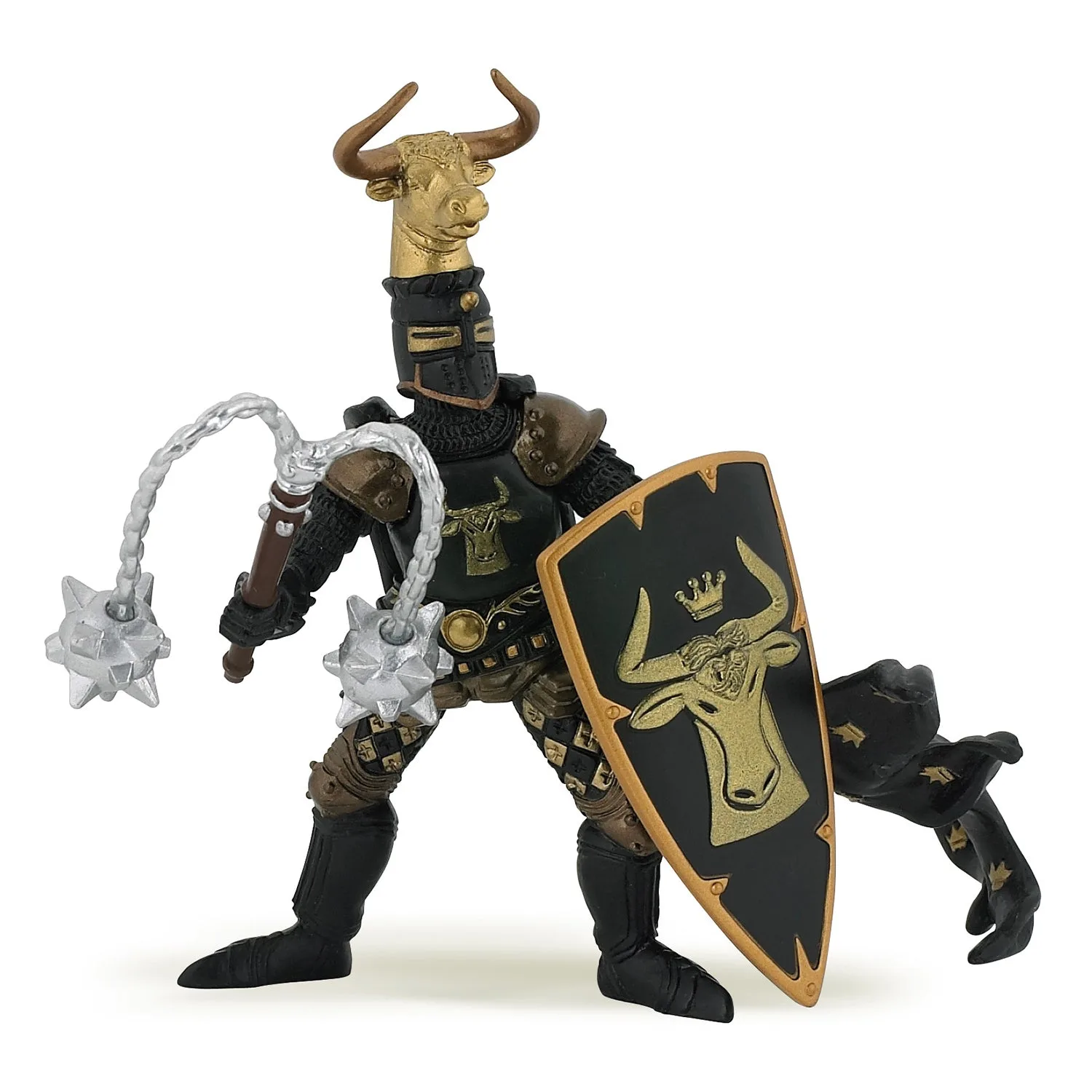 Figurine Maître des armes cimier taureau
