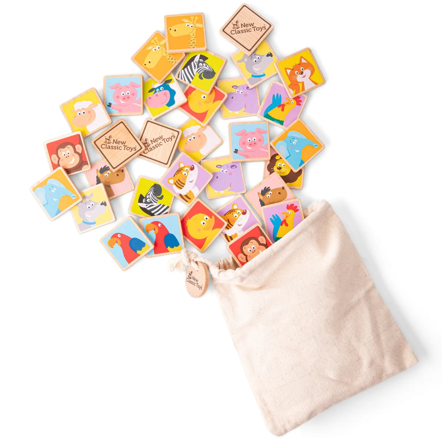 Memory - Animals - 33 pieces